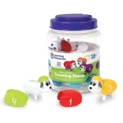 Educators Resource Learning Resources Snap-n-Learn Counting Sheep - Colorful Number Matching Game* Preschool Education Toys & Activities