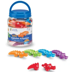 Educators Resource Learning Resources Snap-n-Learn Alpha Gators - Educational Alphabet Matching Toy* Preschool Education Toys & Activities