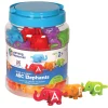 Educators Resource Learning Resources Snap-n-Learn ABC Elephants - Educational Alphabet Toy* Preschool Education Toys & Activities