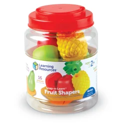 Educators Resource Learning Resources Snap-n-Learn Fruit - Shape & Color Matching Playset* Preschool Education Toys & Activities