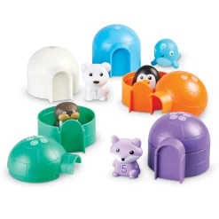 Educators Resource Learning Resources Sort & Seek Polar Animals - Interactive Educational Toy* Preschool Education Toys & Activities