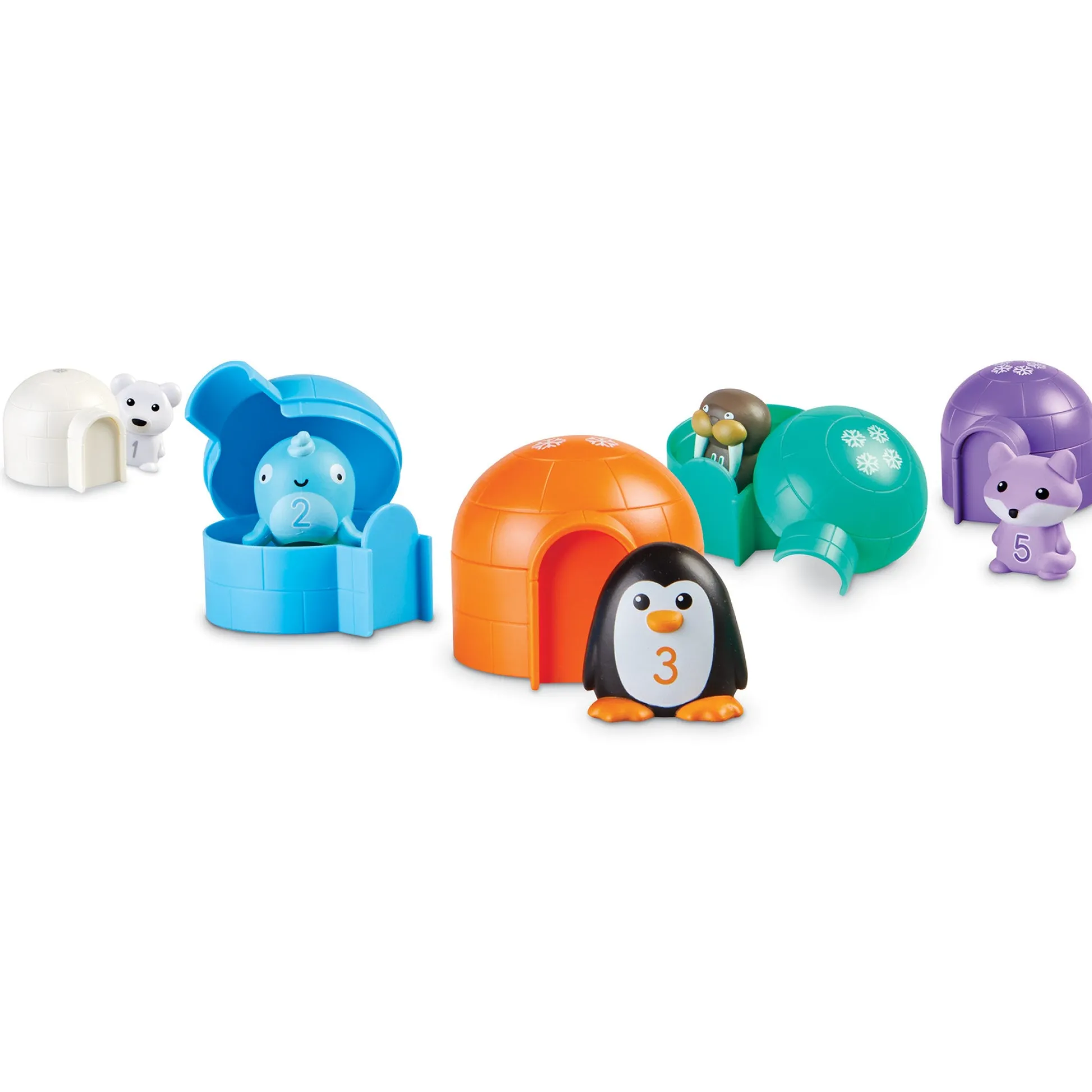 Educators Resource Learning Resources Sort & Seek Polar Animals - Interactive Educational Toy* Preschool Education Toys & Activities