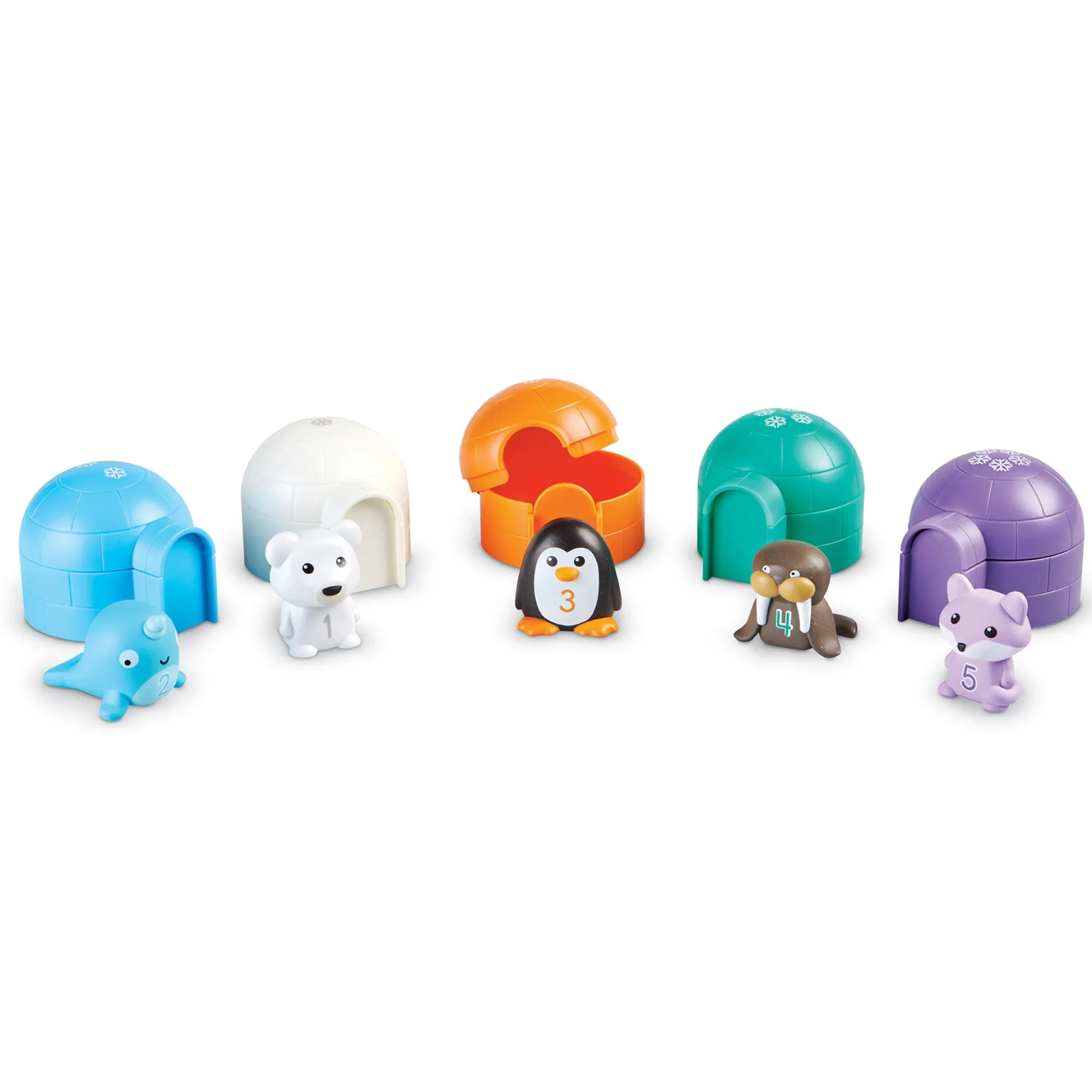 Educators Resource Learning Resources Sort & Seek Polar Animals - Interactive Educational Toy* Preschool Education Toys & Activities