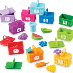 Educators Resource Learning Resources Sorting Picnic Baskets - Colorful Counting Fun* Preschool Education Toys & Activities