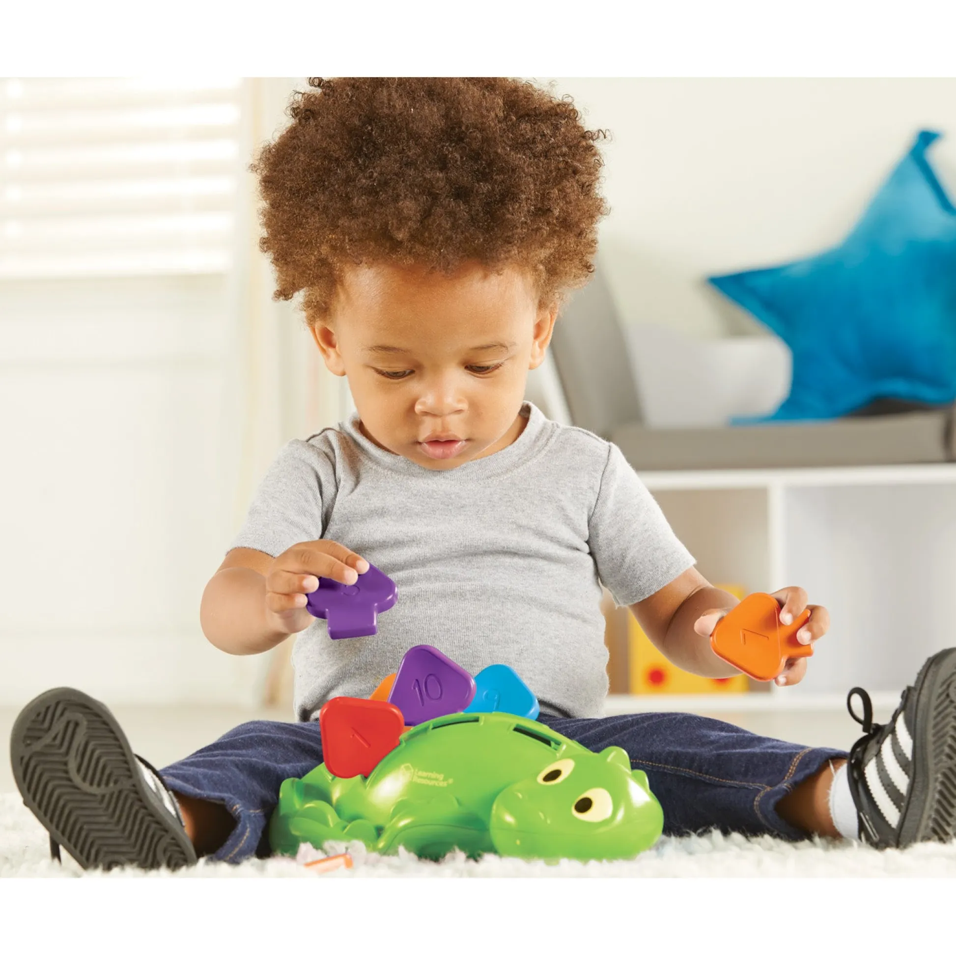 Educators Resource Learning Resources Steggy the Fine Motor Dino - Color and Number Skills* Preschool Education Toys & Activities