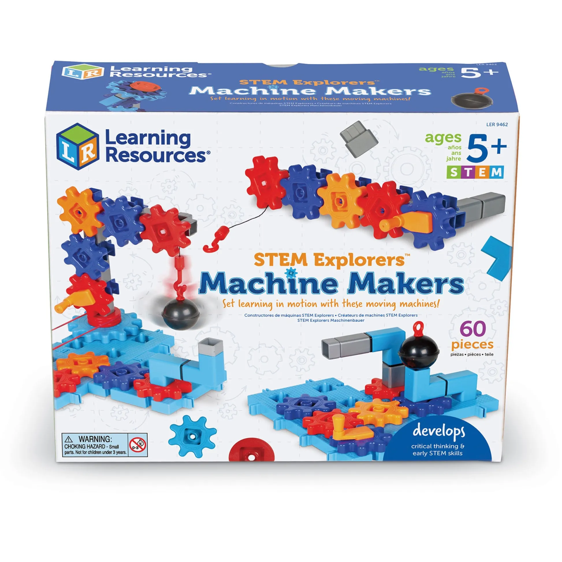 Educators Resource Learning Resources STEM Explorers Machine Makers - Engineering Playset* Engineering Toys