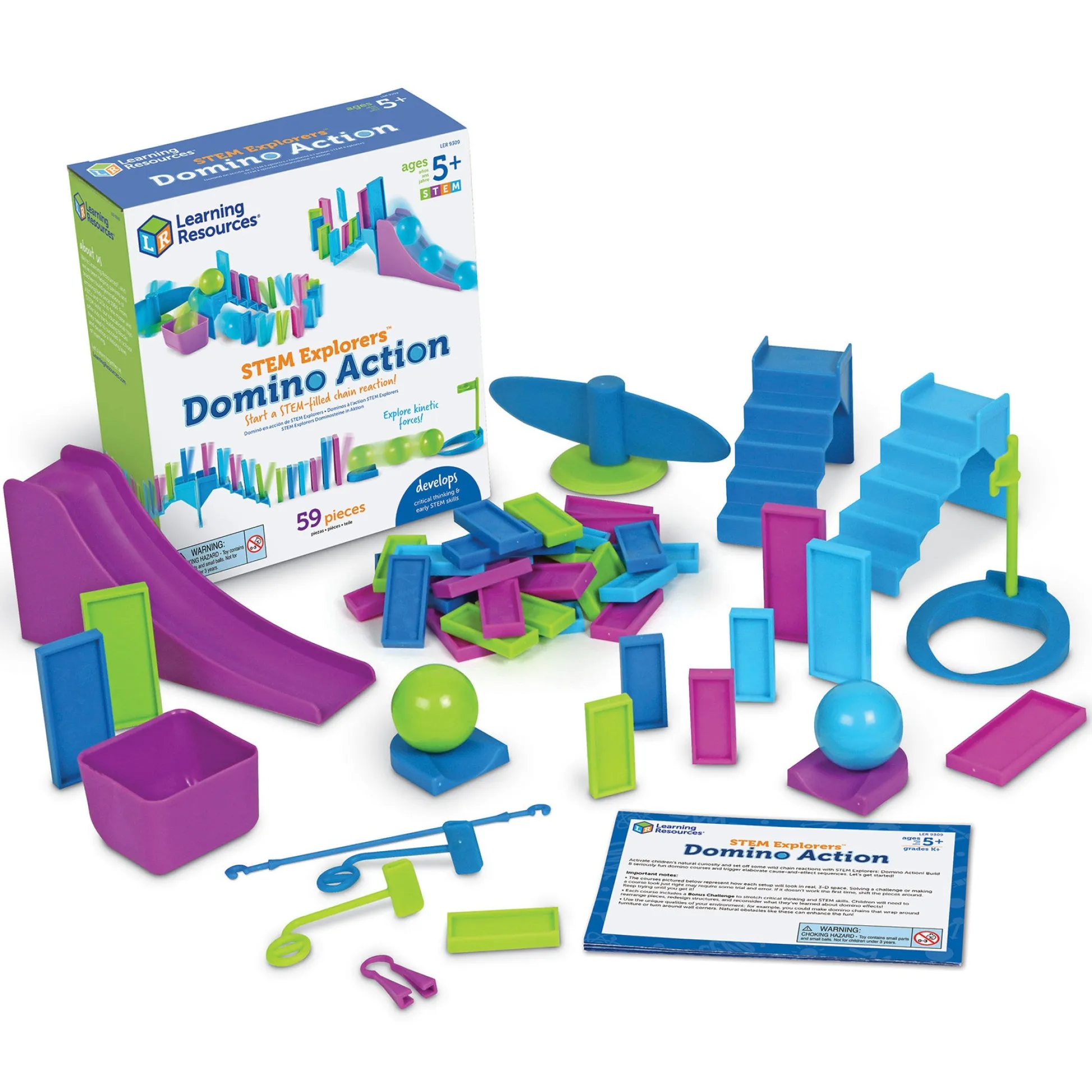 Educators Resource Learning Resources STEM Explorers Domino Dash - Interactive STEM Toy* Engineering Toys