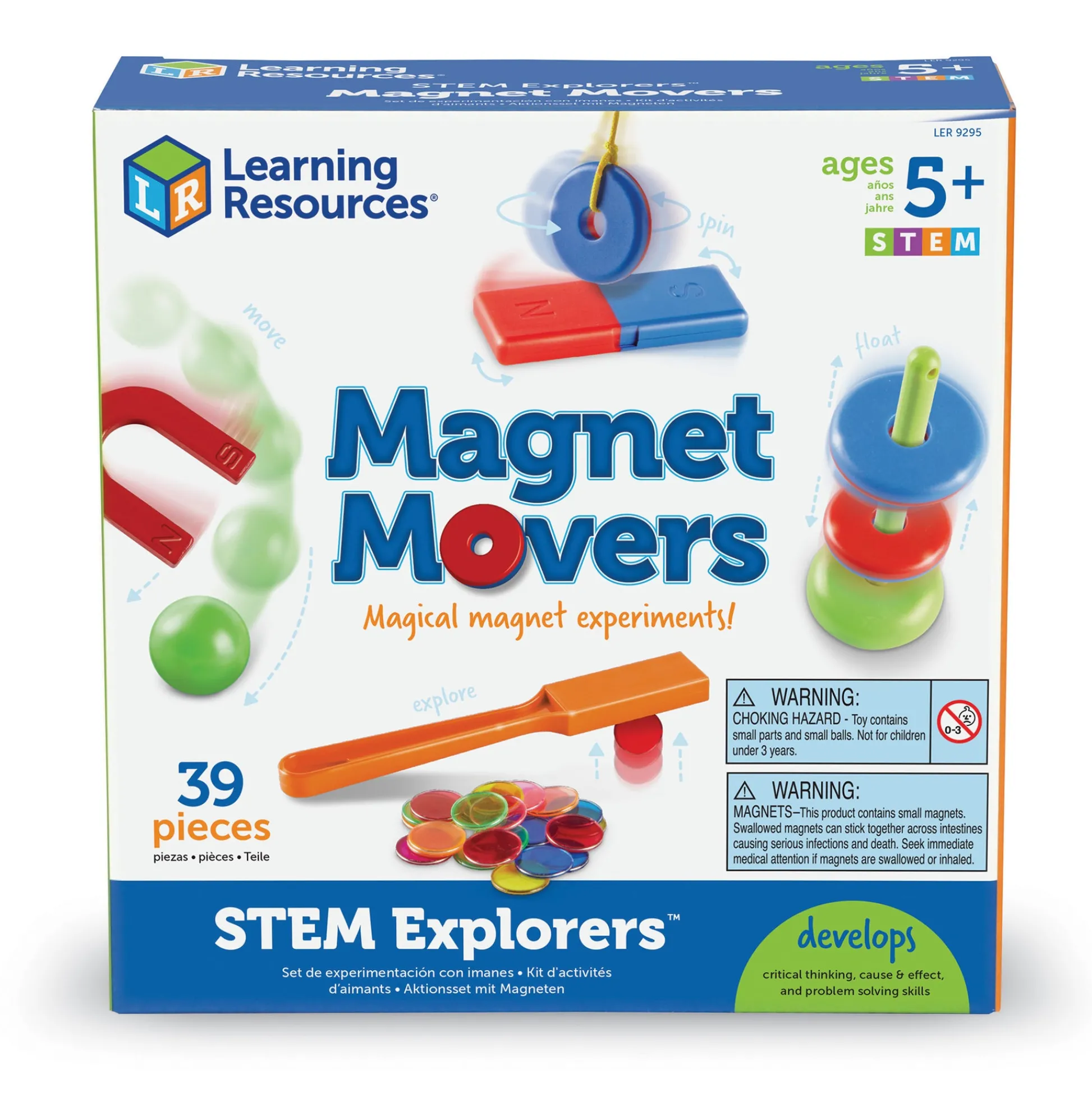 Educators Resource Learning Resources STEM Starters Magnet Movers - Magnetic Discovery Kit* Science Toys