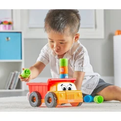Educators Resource Learning Resources Tony the Peg Stacker Dump Truck - Colorful Educational Toy* Preschool Education Toys & Activities|Preschool Vehicles