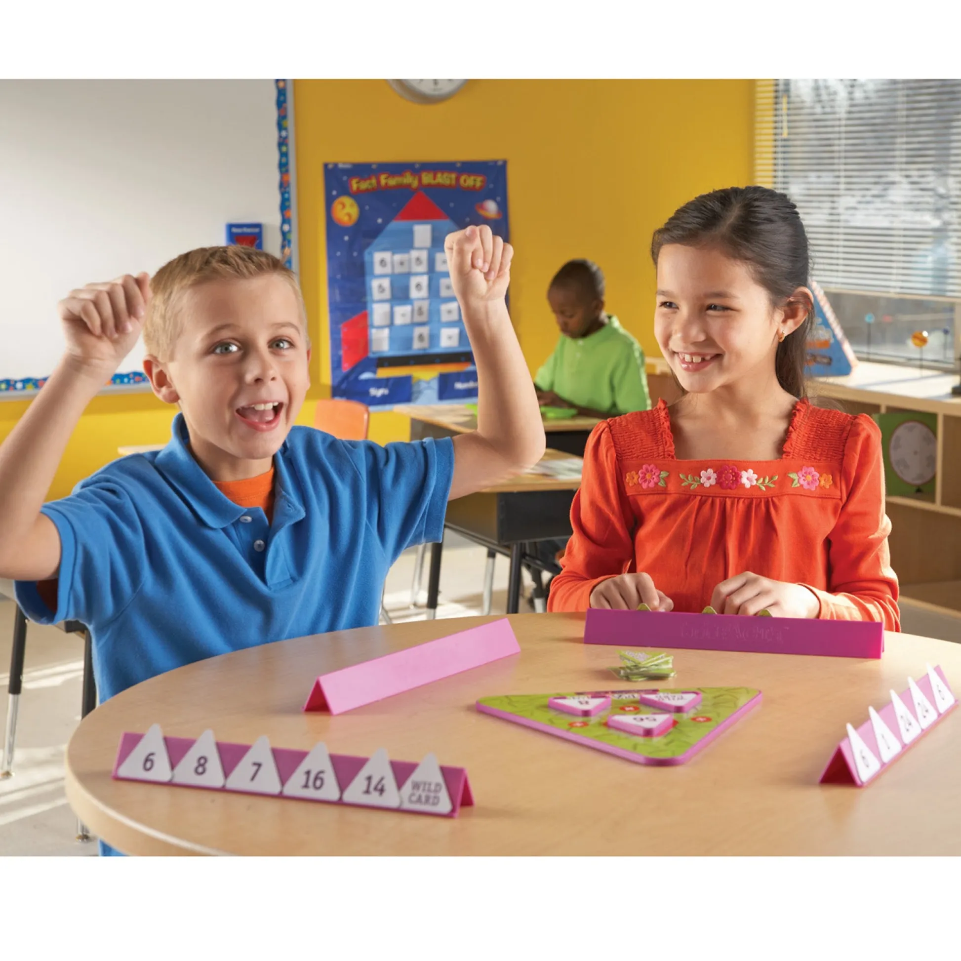 Educators Resource Learning Resources Tri-FACTa Multiplication & Division Game - Educational Math Playset* Role-Playing Games|Board Games