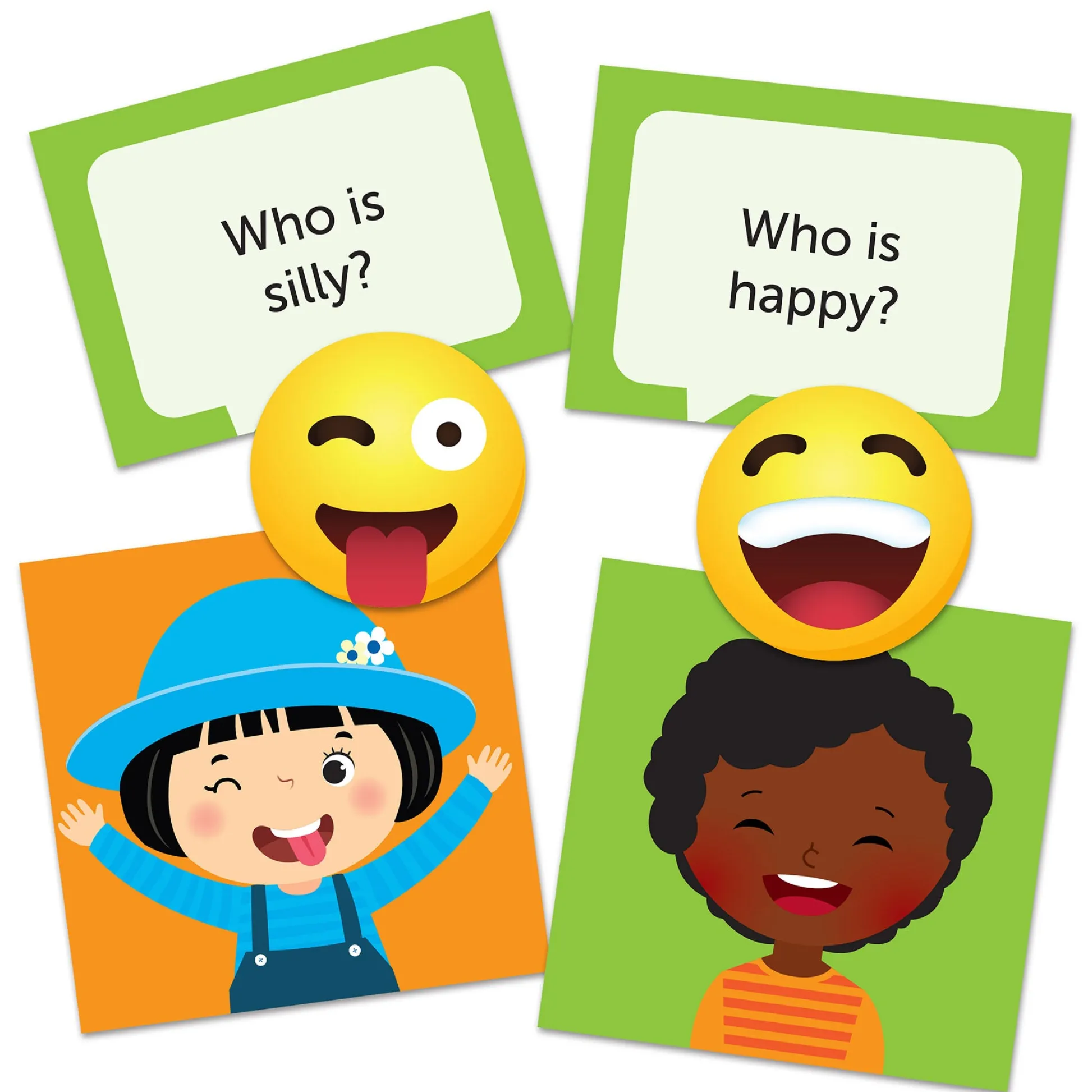 Educators Resource Learning Resources Who's Feeling What? - Social-Emotional Board Game* Social & Emotional Skills|Role-Playing Games