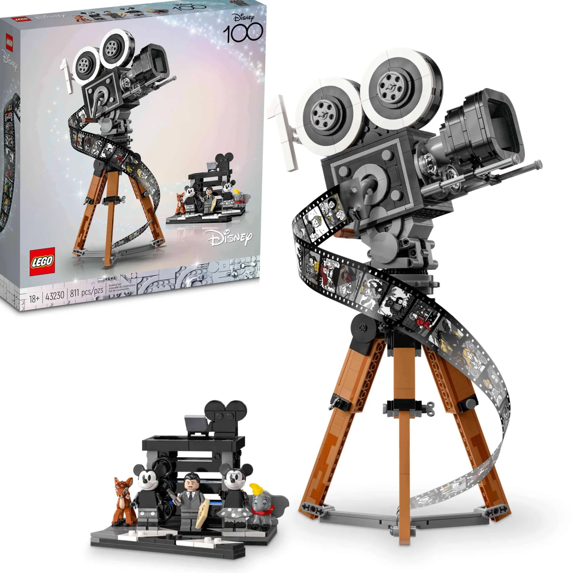 ToyHouse LEGO | Disney Walt Disney Tribute Camera 43230 Collectible Building Kit (811 Pieces)* Lego Disney|Lego Shop