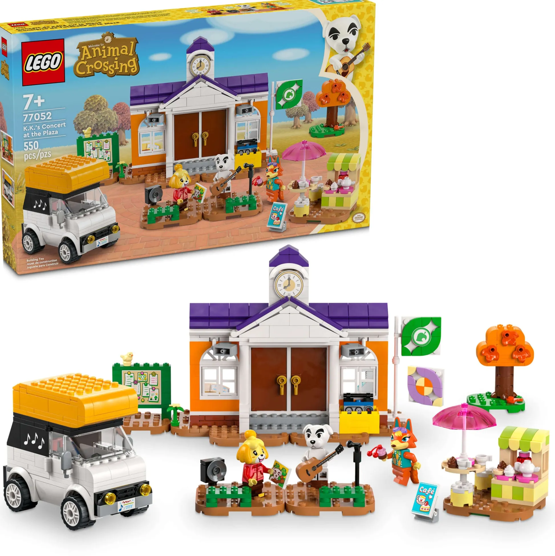 ToyHouse LEGO Animal Crossing K.K.’s Concert at the Plaza Building Set 77052* Lego Shop
