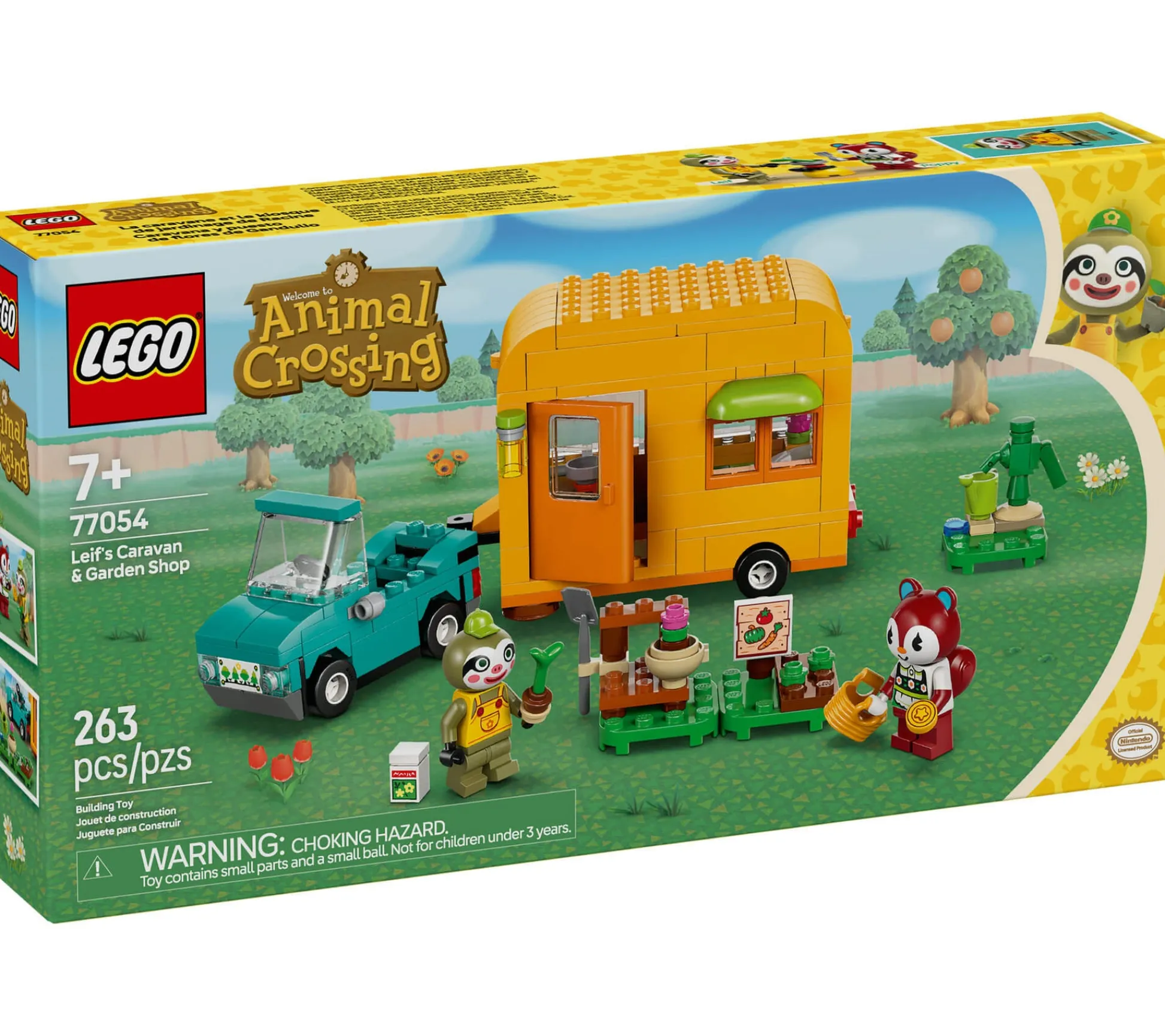 ToyHouse LEGO Animal Crossing Leif's Caravan & Garden Shop Kit 77054* Lego Super Mario|Lego Shop
