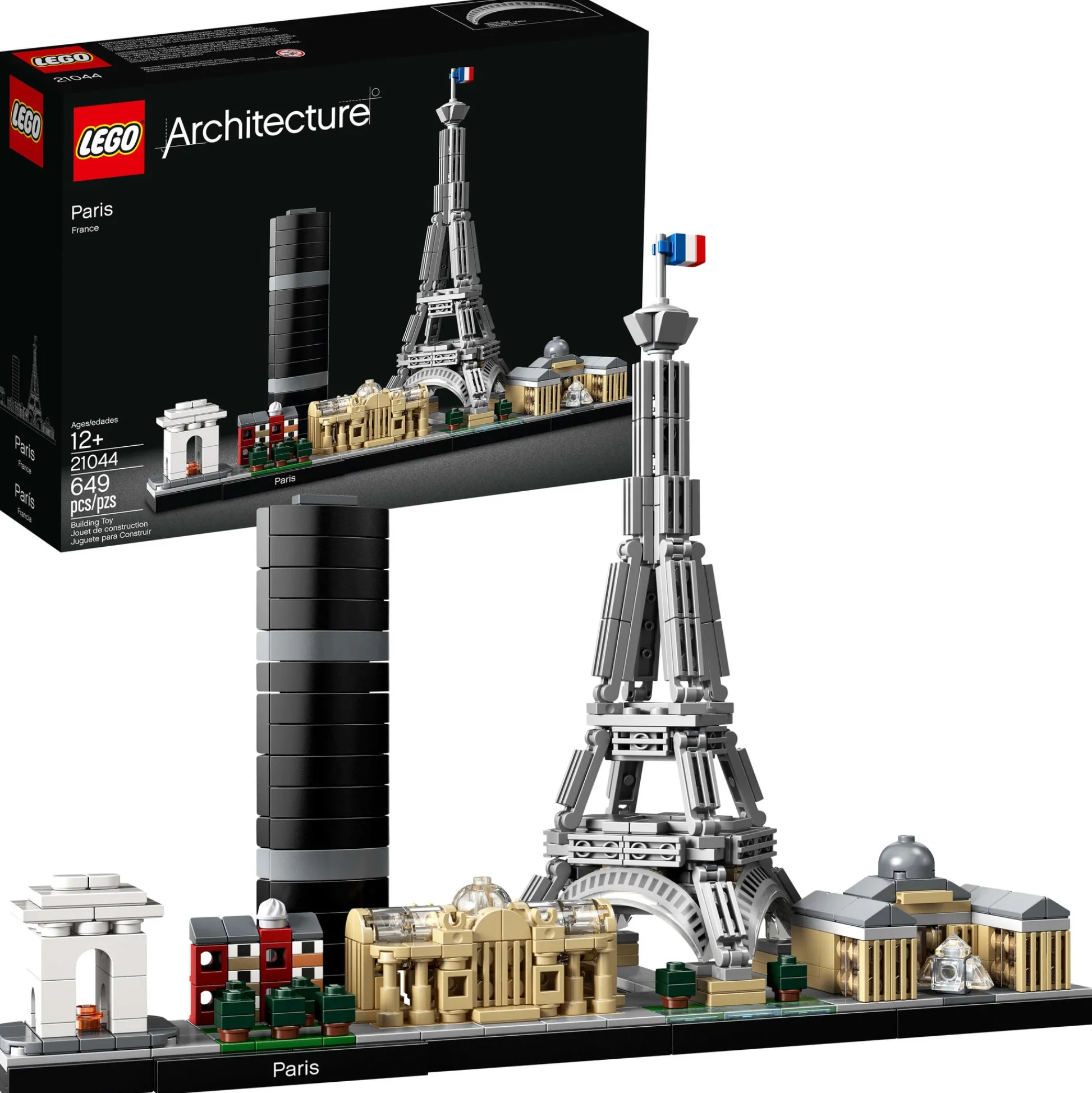 ToyHouse LEGO Architecture Skyline Collection 21044 Paris Building Kit - 694 Pieces* Lego Architecture|Lego Shop