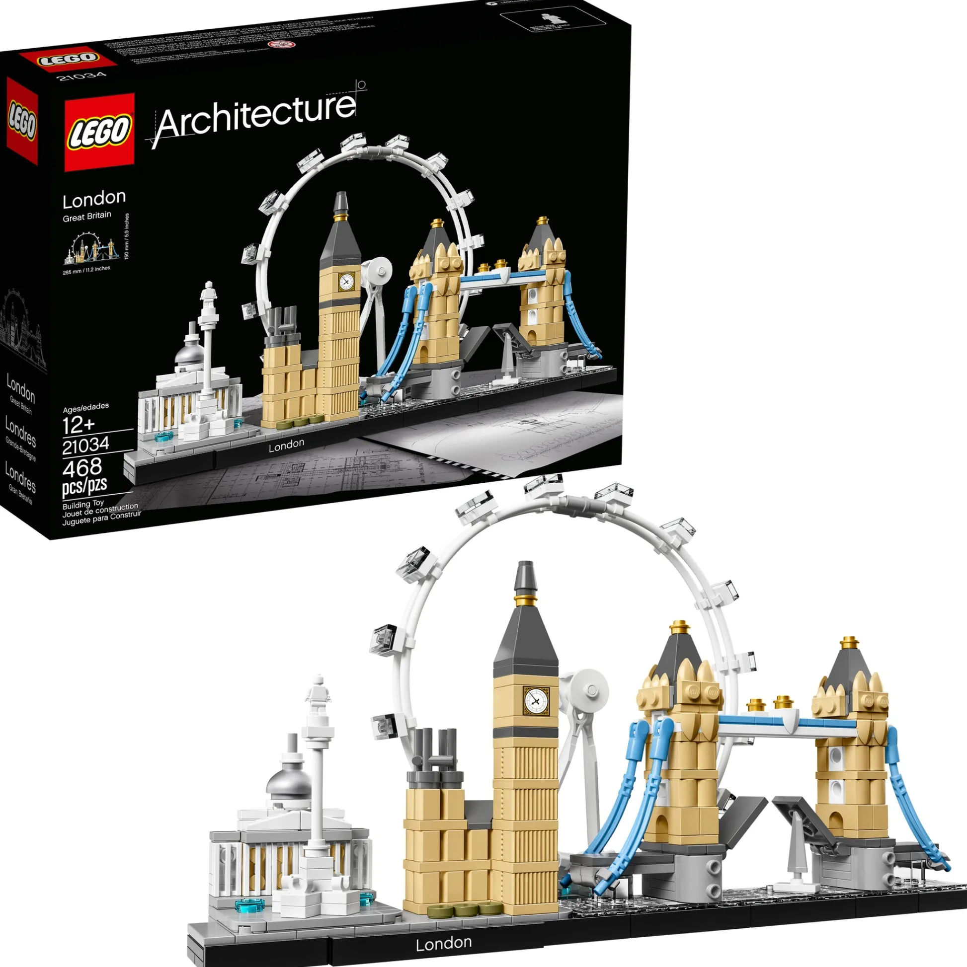 ToyHouse LEGO Architecture Skyline Collection: London 468-Piece Building Kit* Lego Architecture|Lego Shop
