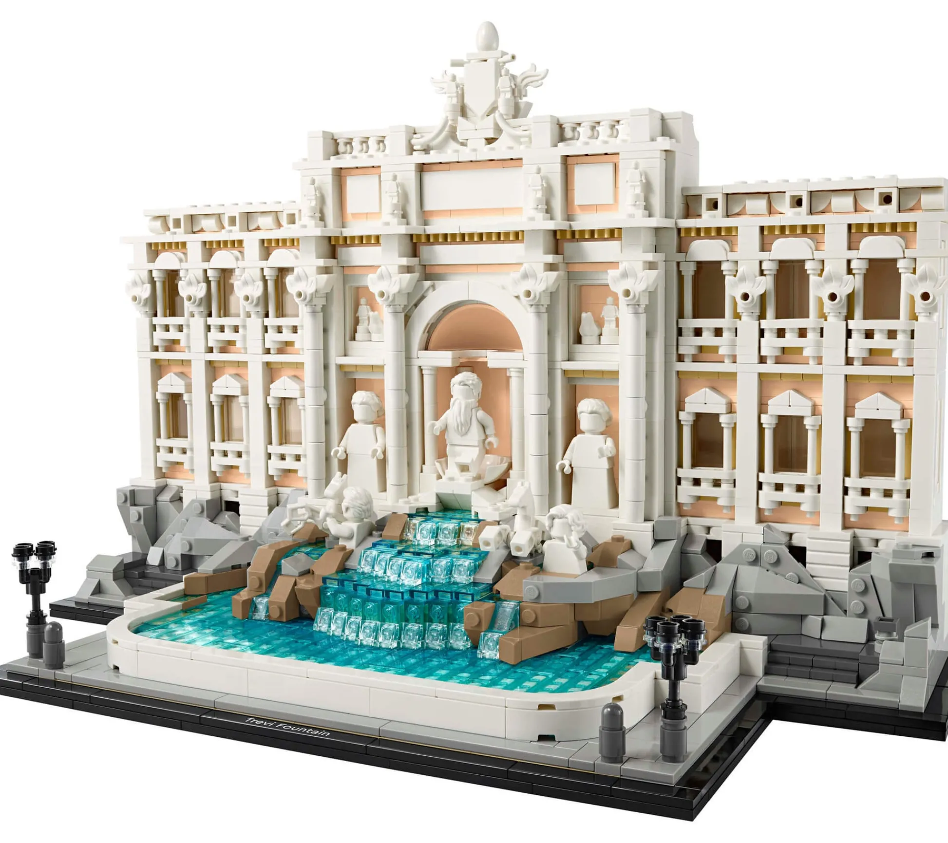 ToyHouse LEGO Architecture Trevi Fountain Model, 1,880-Piece Italian Landmark Set* Lego Architecture|Lego Shop