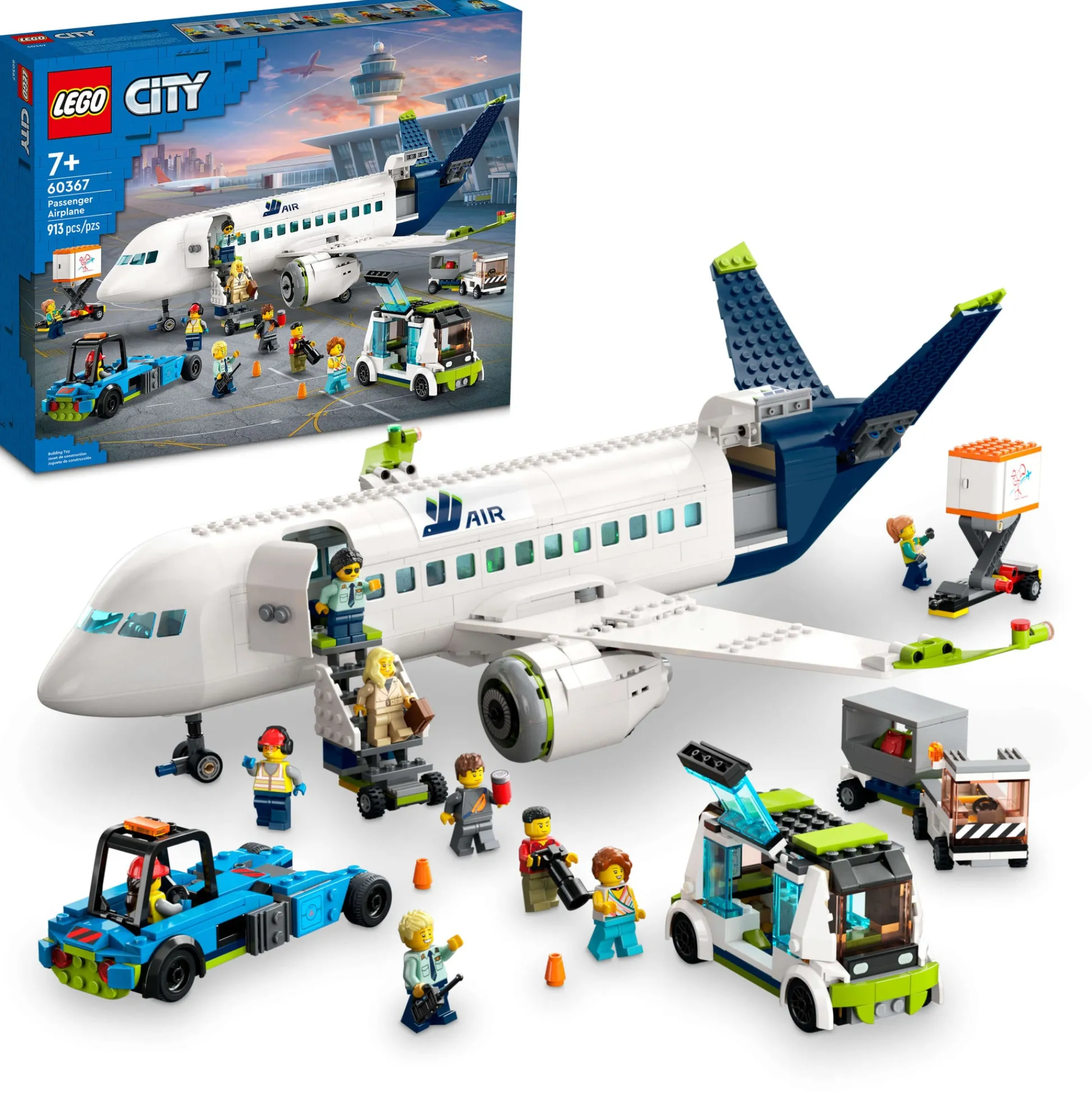 ToyHouse LEGO City Passenger Airplane 60367 Building Toy Set - 930 Pieces* Lego City|Lego Shop