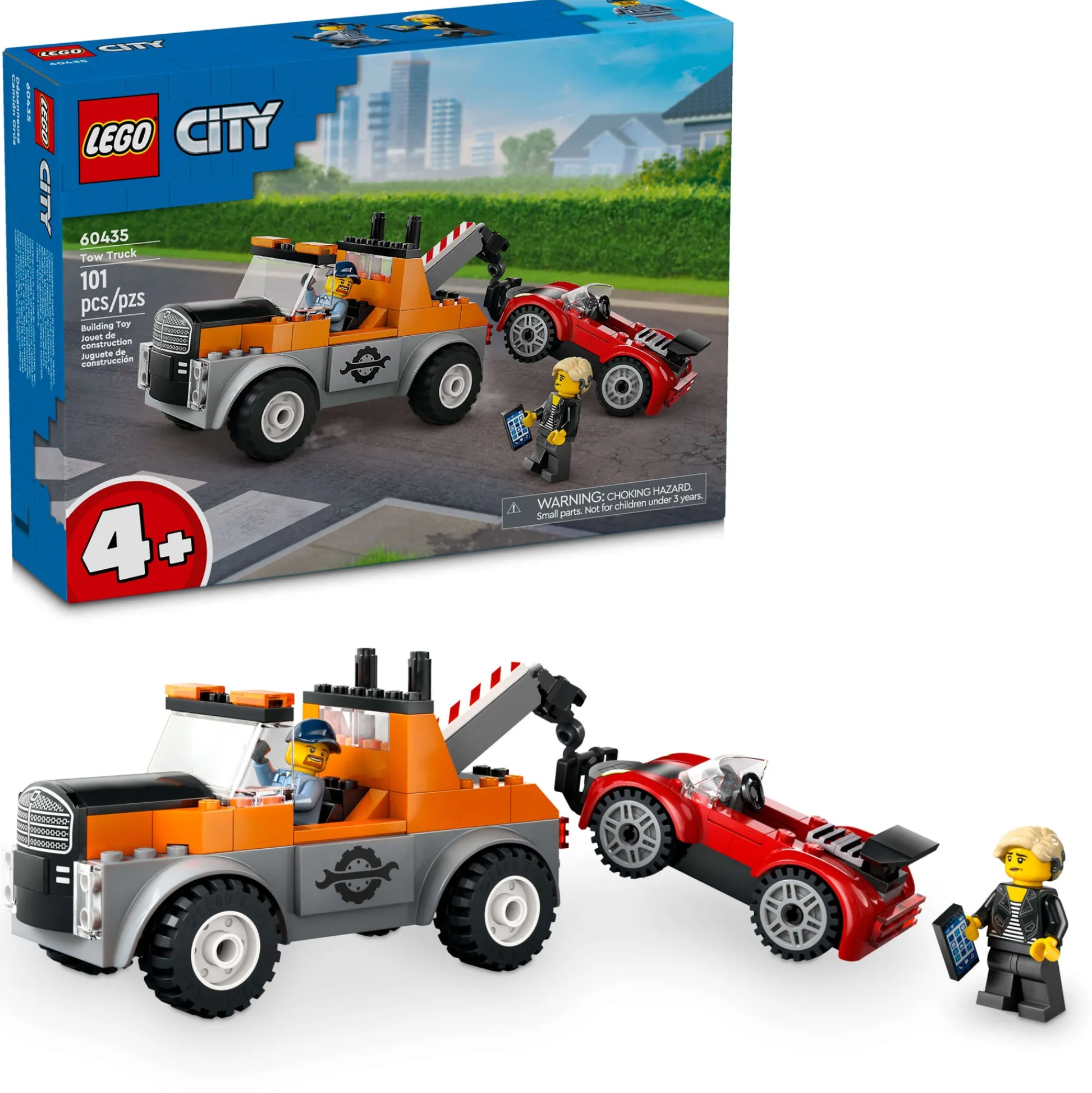 ToyHouse LEGO City 101-Piece Tow Truck & Sports Car Repair Set* Lego Shop