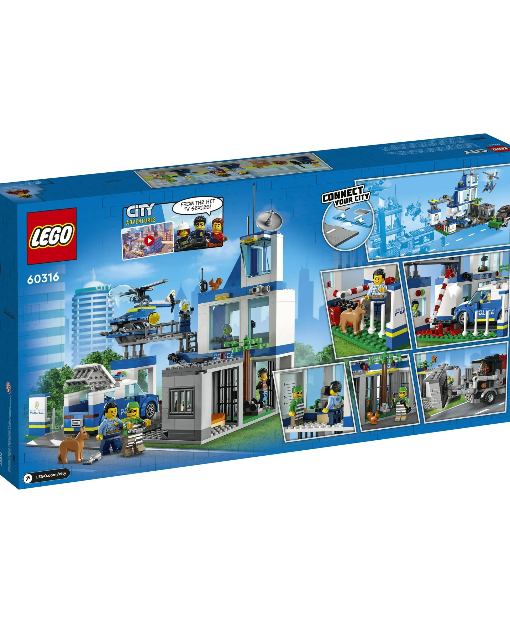 ToyHouse LEGO City Police Station 60316 Building Kit - 668 Pieces* Lego City|Lego Shop