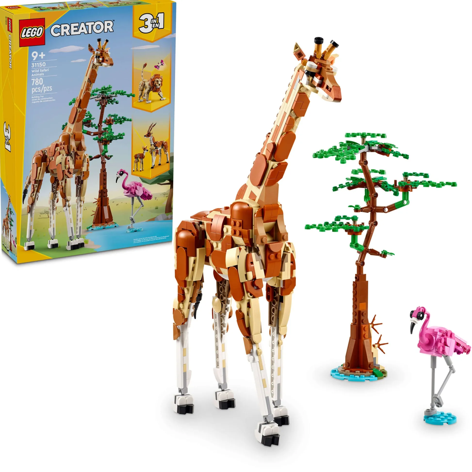 ToyHouse LEGO Creator Safari Adventure 3in1 Set 31150 - Wild Animal Models* Lego Creator|Lego Shop