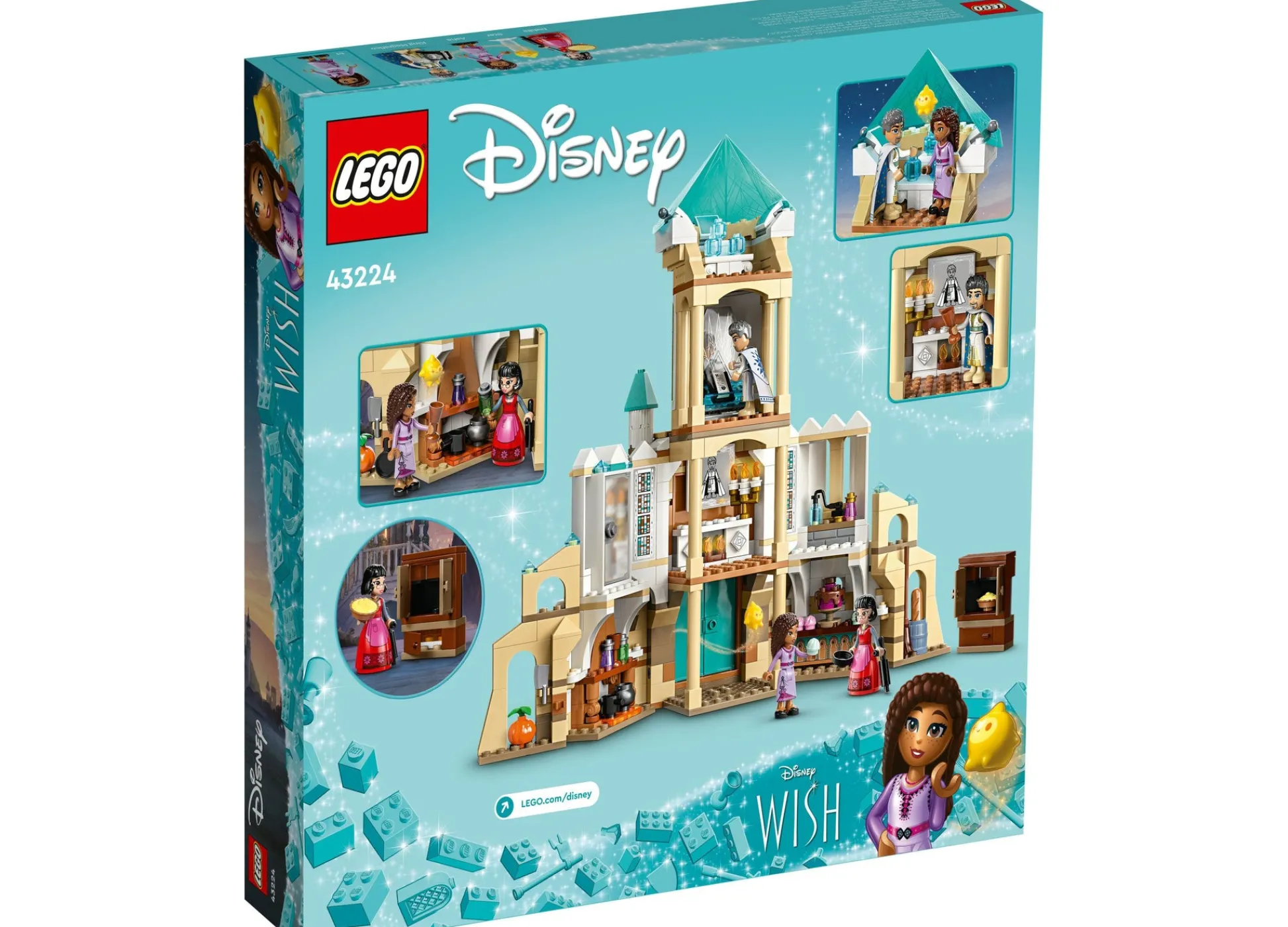 Macy's - Supplier LEGO Disney 613-Piece Princess King Magnifico's Castle Building Set* Lego Disney|Lego Shop