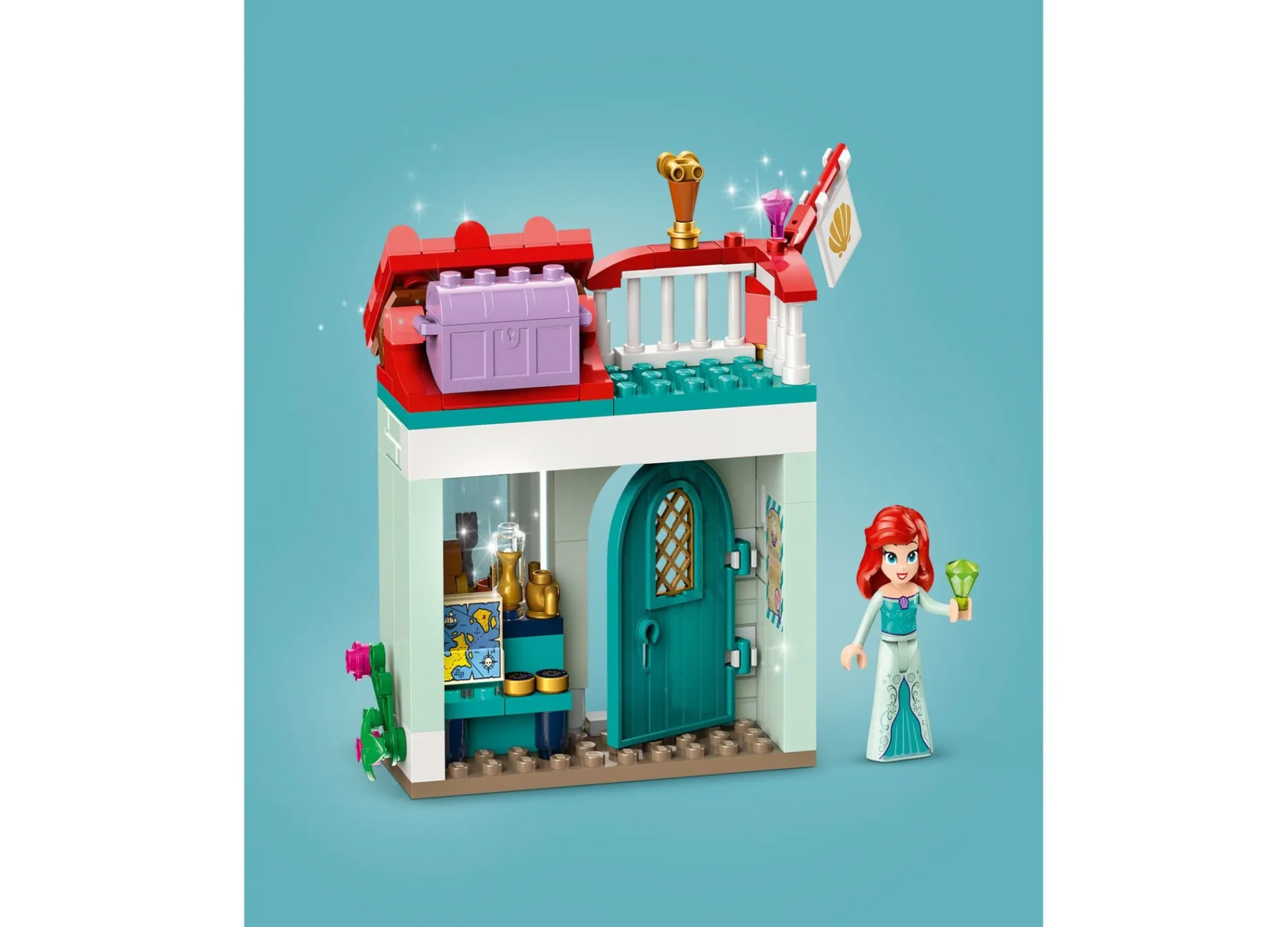 Macy's - Supplier LEGO Disney Princess Market Adventure 817-Piece Playset - 43246* Lego Disney|Lego Shop