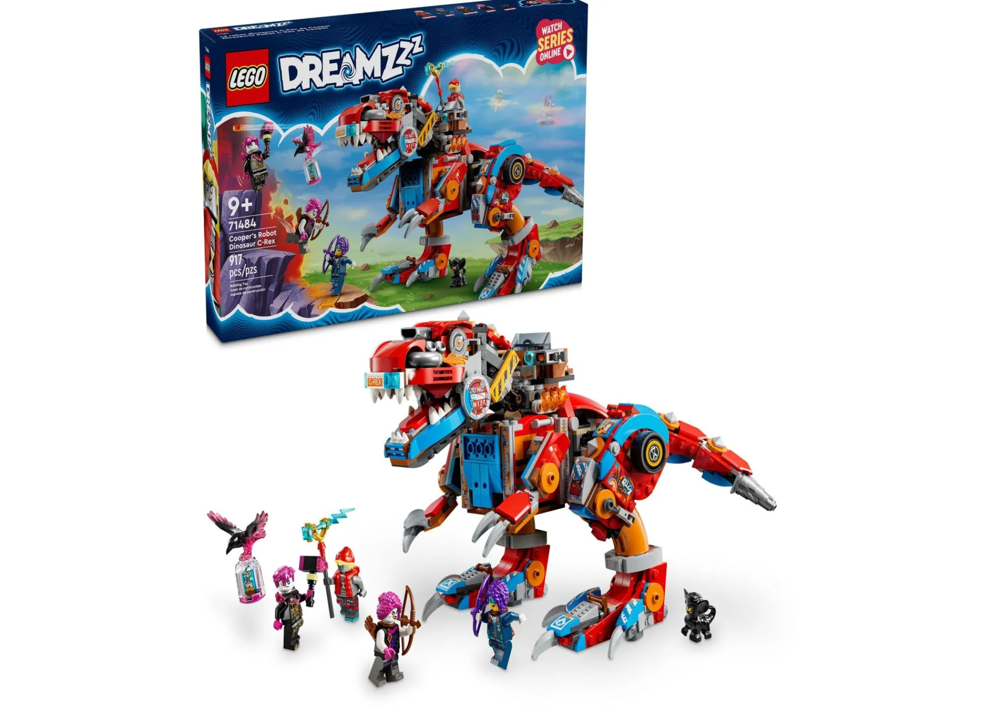Macy's - Supplier LEGO Dreamzzz Cooper’s Robot Dinosaur C-Rex Building Set 71484, 917 Pieces* Lego Shop|Lego Dreamzzz