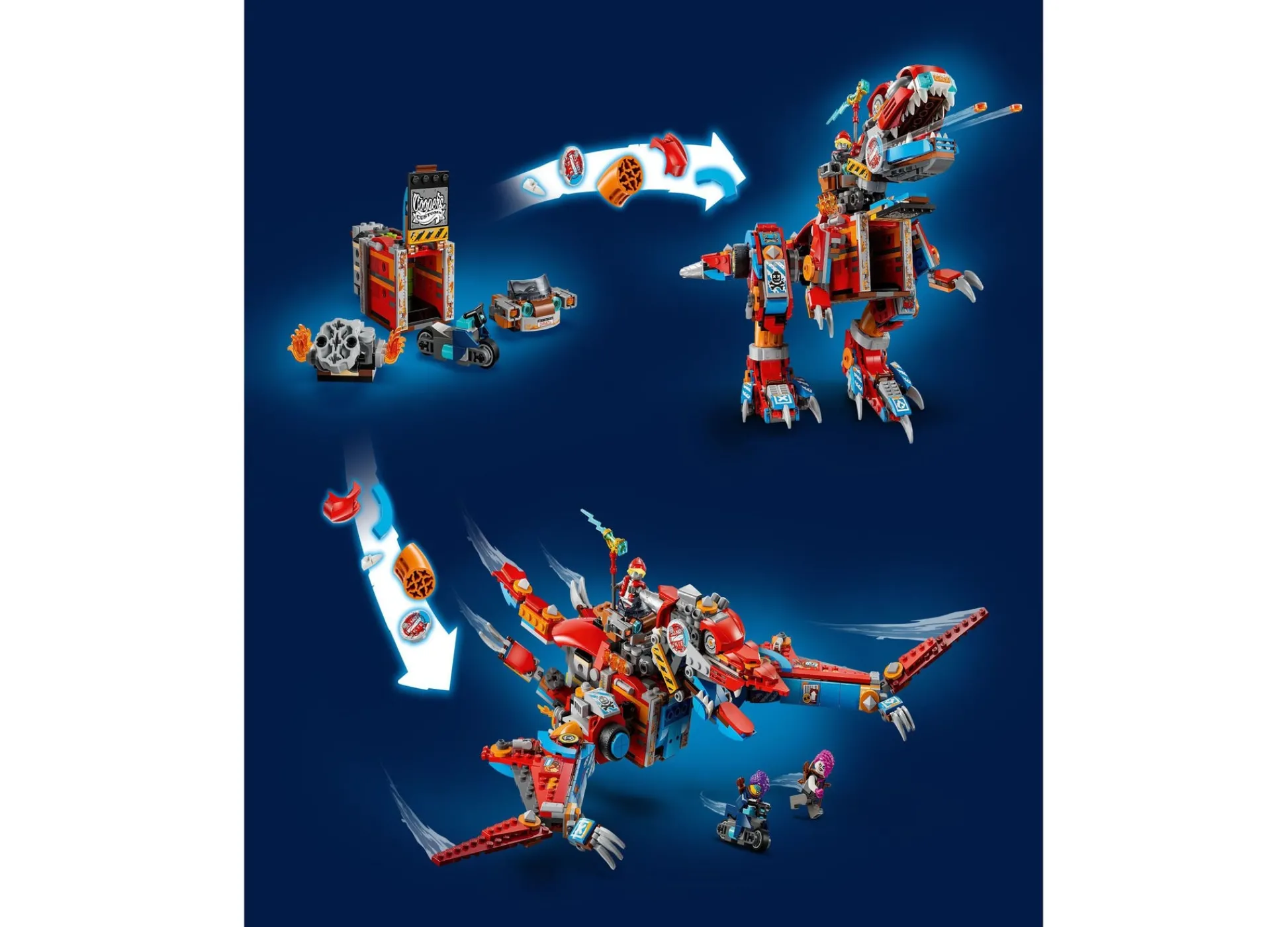 Macy's - Supplier LEGO Dreamzzz Cooper’s Robot Dinosaur C-Rex Building Set 71484, 917 Pieces* Lego Shop|Lego Dreamzzz
