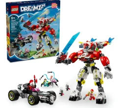 ToyHouse LEGO DREAMZzz Cooper's Tiger Mech & Zero's Hot Rod Car 1006-Piece Set* Lego Dreamzzz|Lego Shop