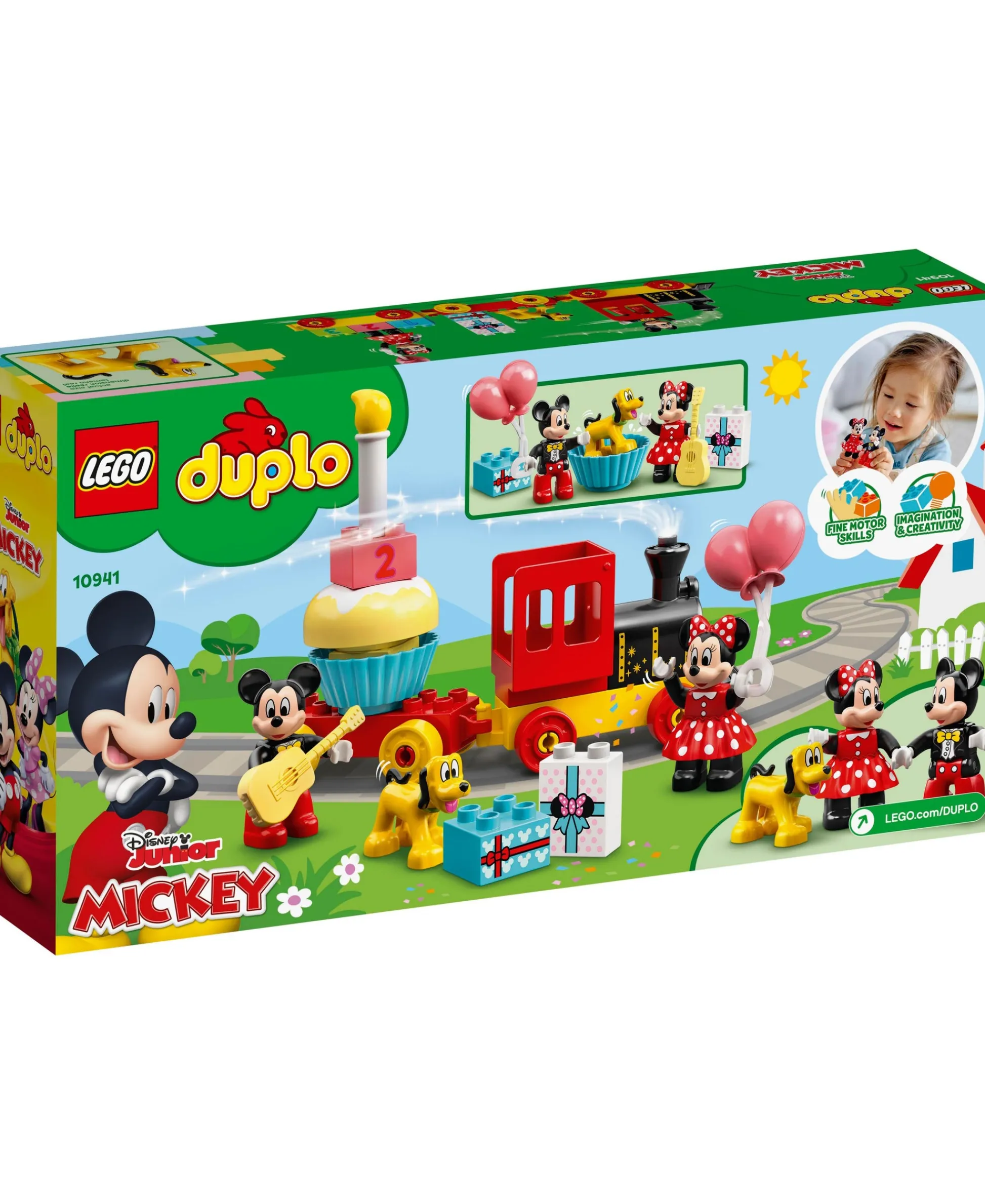 ToyHouse LEGO DUPLO Disney Mickey & Minnie Birthday Train 10941 - 22 Piece Set* Lego Duplo|Lego Shop