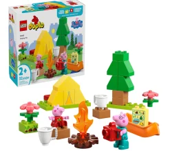 ToyHouse LEGO DUPLO Peppa Pig 32-Piece Camping Trip Playset with Canoe* Preschool Pals|Lego Duplo