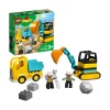 ToyHouse LEGO DUPLO Town Construction Truck & Excavator 10931 Building Set - 20 Pieces* Lego Duplo|Lego Shop