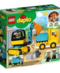 ToyHouse LEGO DUPLO Town Construction Truck & Excavator 10931 Building Set - 20 Pieces* Lego Duplo|Lego Shop