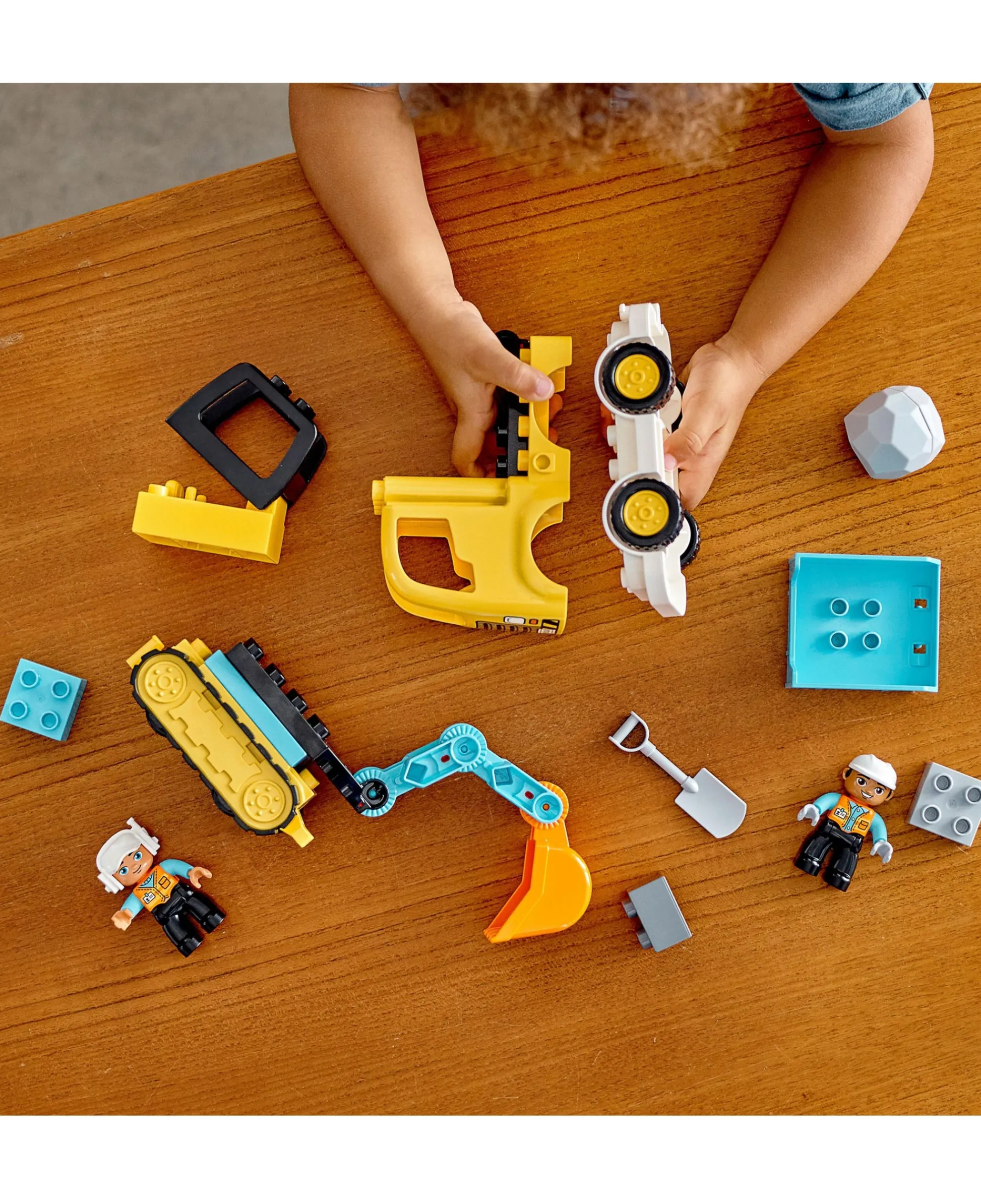 ToyHouse LEGO DUPLO Town Construction Truck & Excavator 10931 Building Set - 20 Pieces* Lego Duplo|Lego Shop