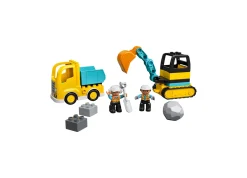 ToyHouse LEGO DUPLO Town Construction Truck & Excavator 10931 Building Set - 20 Pieces* Lego Duplo|Lego Shop
