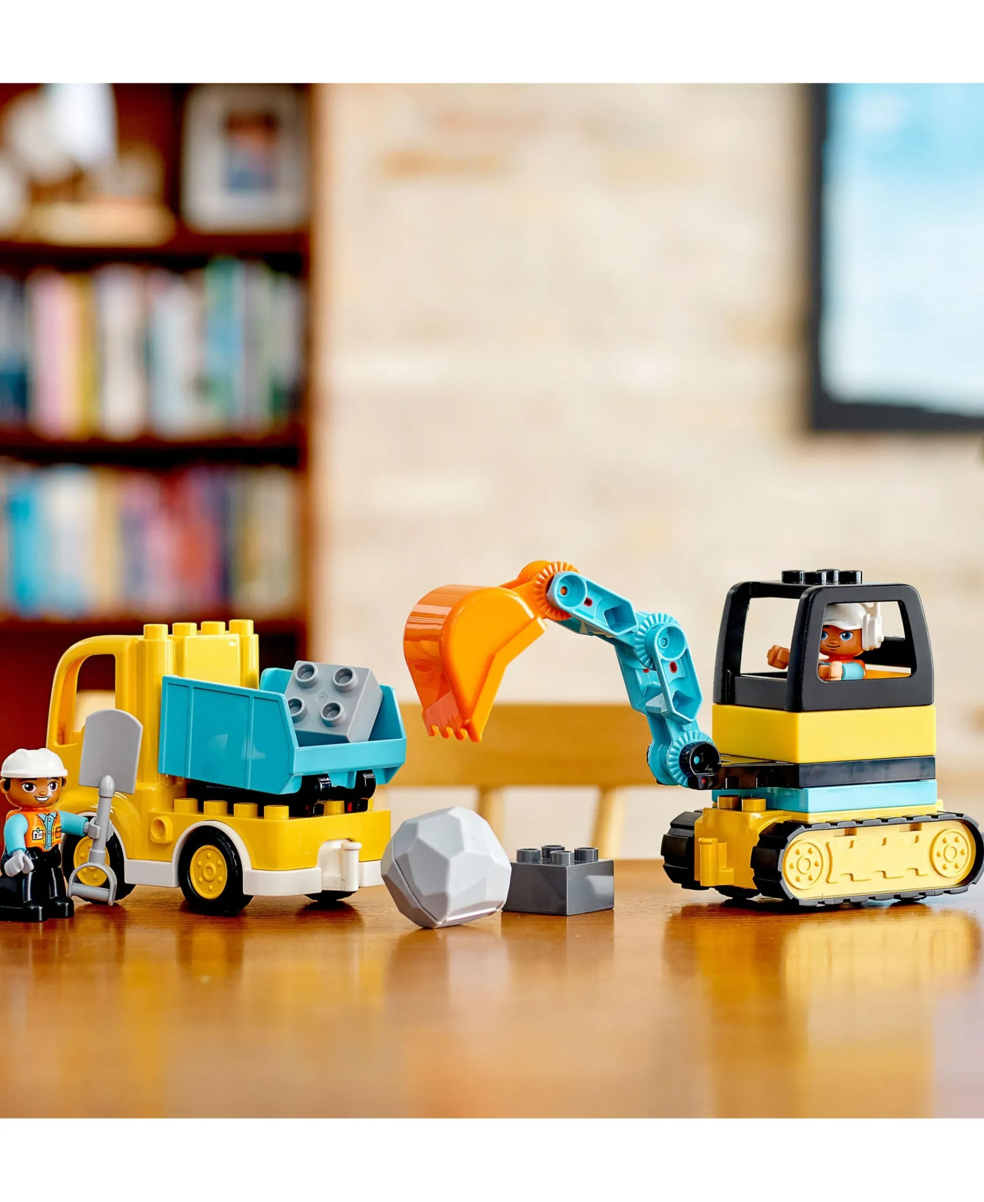ToyHouse LEGO DUPLO Town Construction Truck & Excavator 10931 Building Set - 20 Pieces* Lego Duplo|Lego Shop