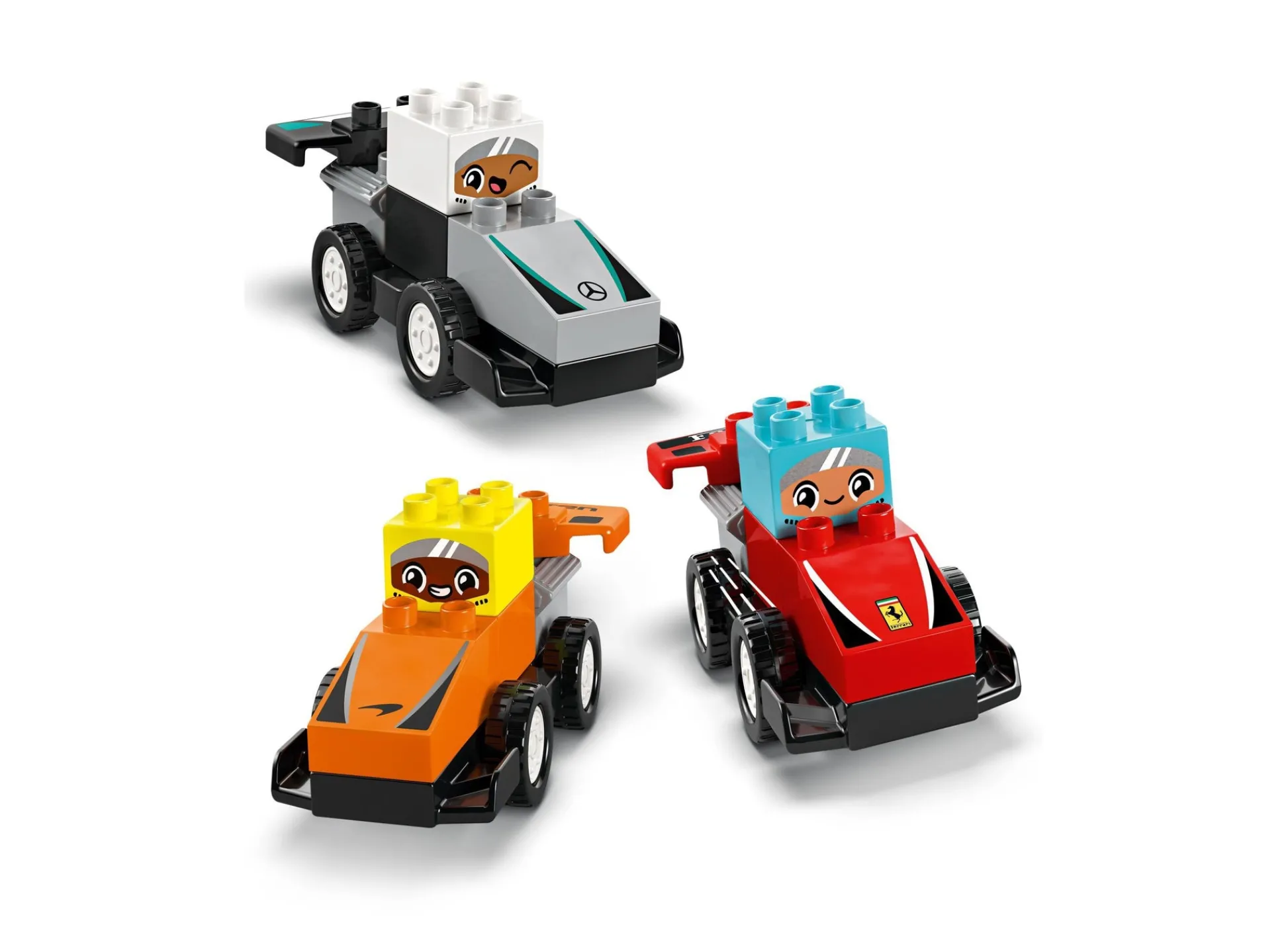 Macy's - Supplier LEGO DUPLO Town F1 Team Race Cars Building Set 10445, 70 Pieces* Lego Duplo|Lego Shop