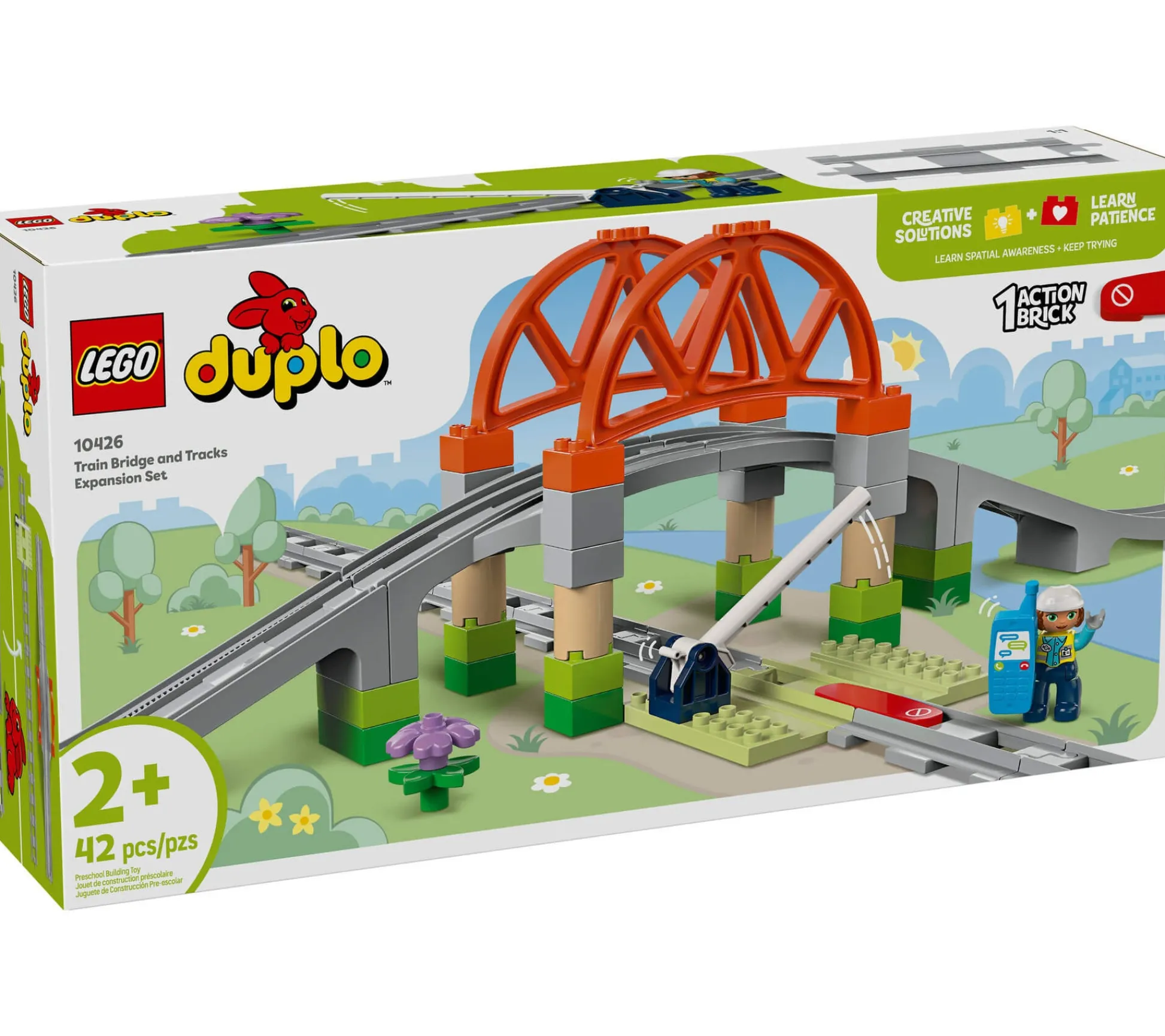 ToyHouse LEGO DUPLO Town 42-Piece Train Bridge and Tracks Set 10426* Lego Duplo|Lego Shop