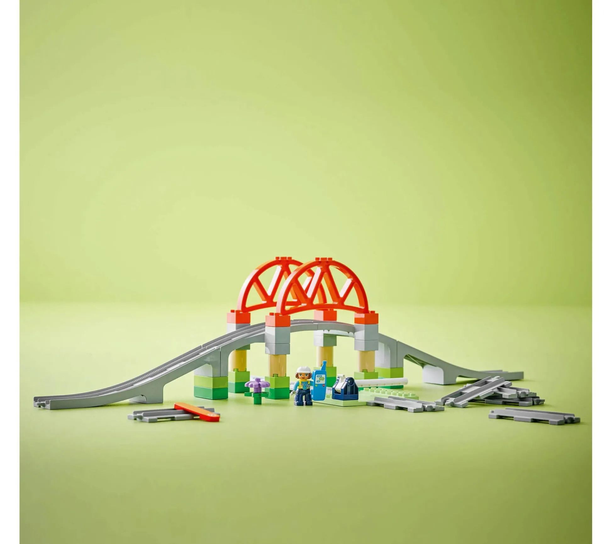 ToyHouse LEGO DUPLO Town 42-Piece Train Bridge and Tracks Set 10426* Lego Duplo|Lego Shop