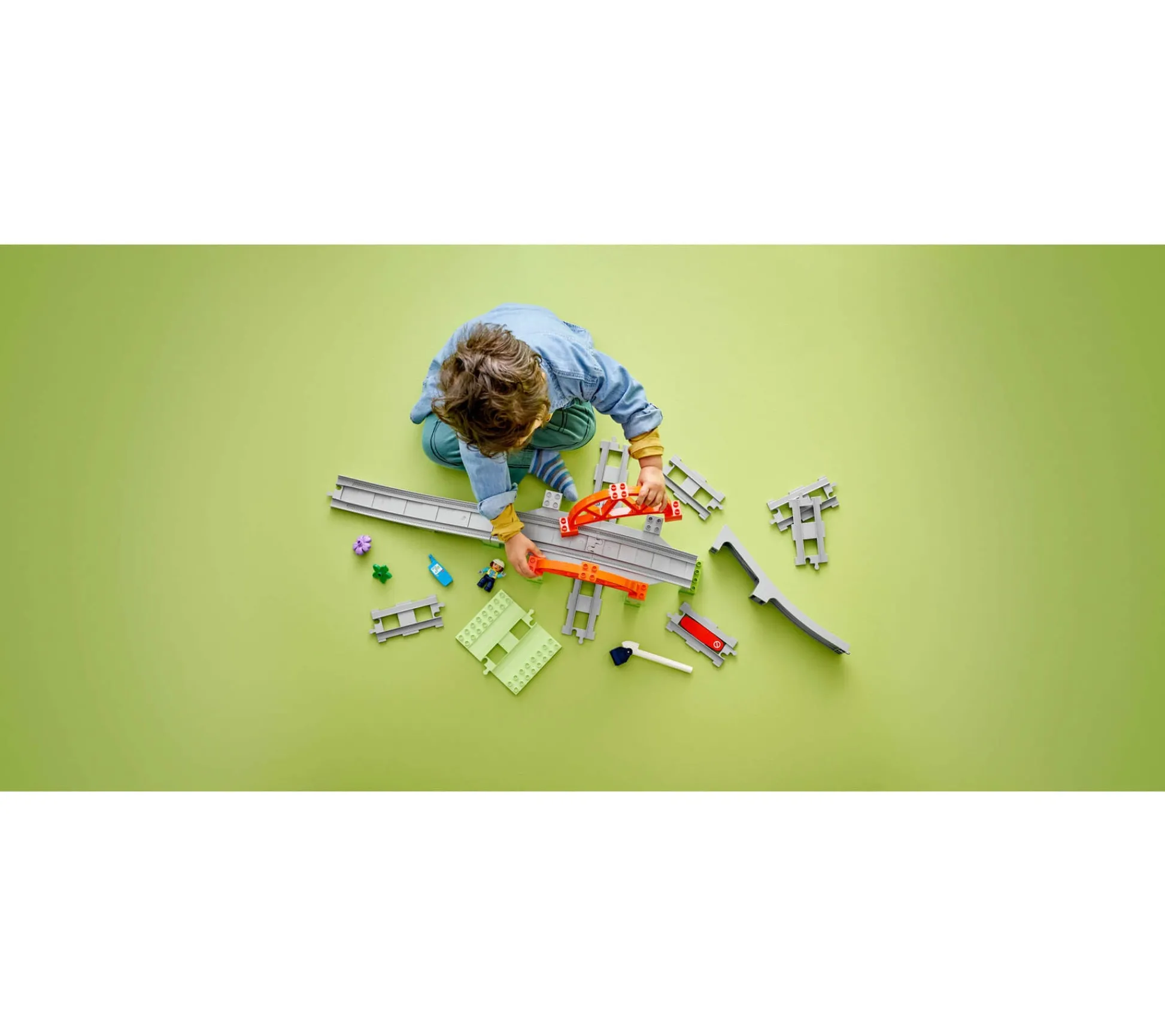 ToyHouse LEGO DUPLO Town 42-Piece Train Bridge and Tracks Set 10426* Lego Duplo|Lego Shop