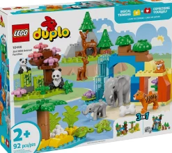 ToyHouse LEGO DUPLO Town Wild Animal Families Set - 92 Pieces Learning Toy 10446* Lego Duplo|Lego Shop