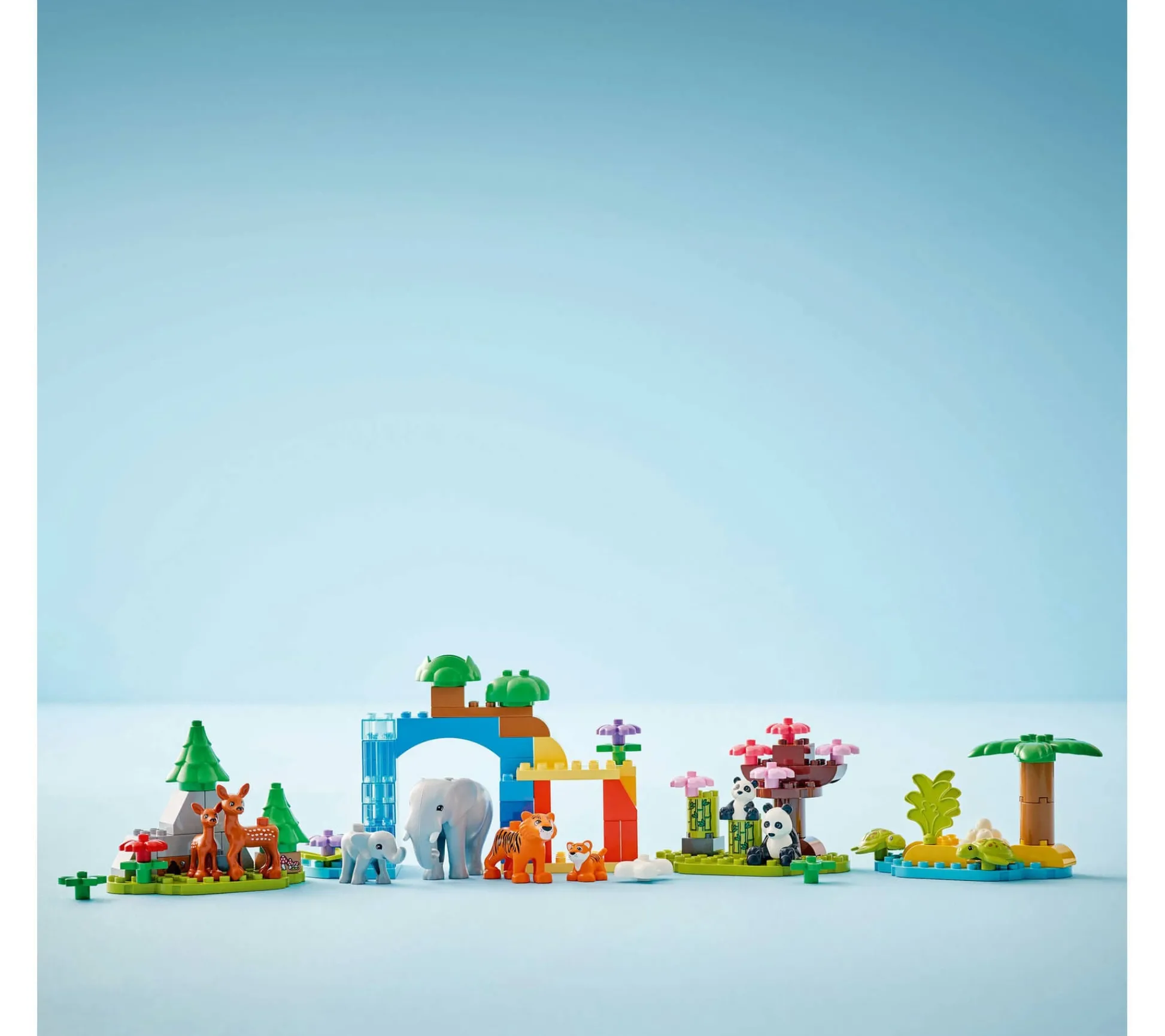 ToyHouse LEGO DUPLO Town Wild Animal Families Set - 92 Pieces Learning Toy 10446* Lego Duplo|Lego Shop