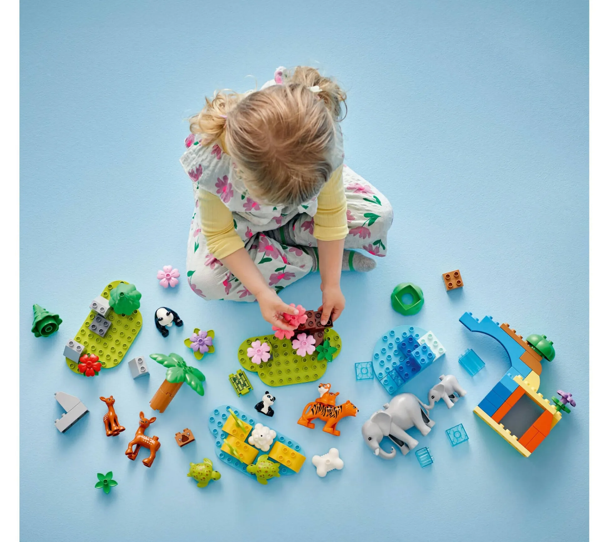 ToyHouse LEGO DUPLO Town Wild Animal Families Set - 92 Pieces Learning Toy 10446* Lego Duplo|Lego Shop