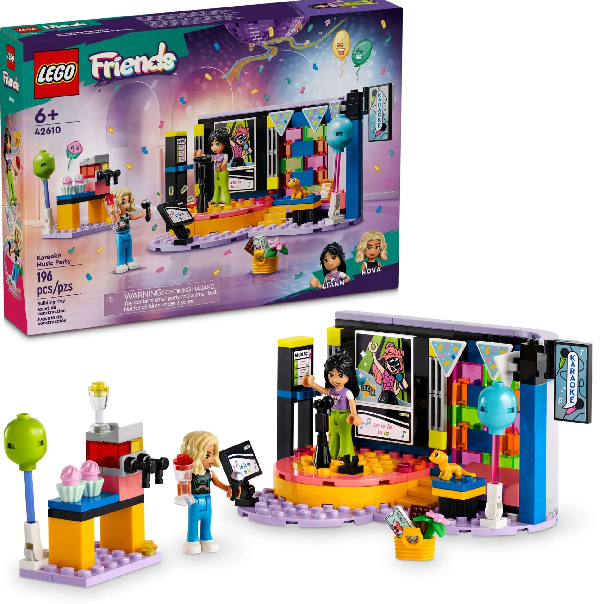 ToyHouse LEGO Friends 42610 Karaoke Music Party Set with Revolving Stage* Lego Friends|Lego Shop