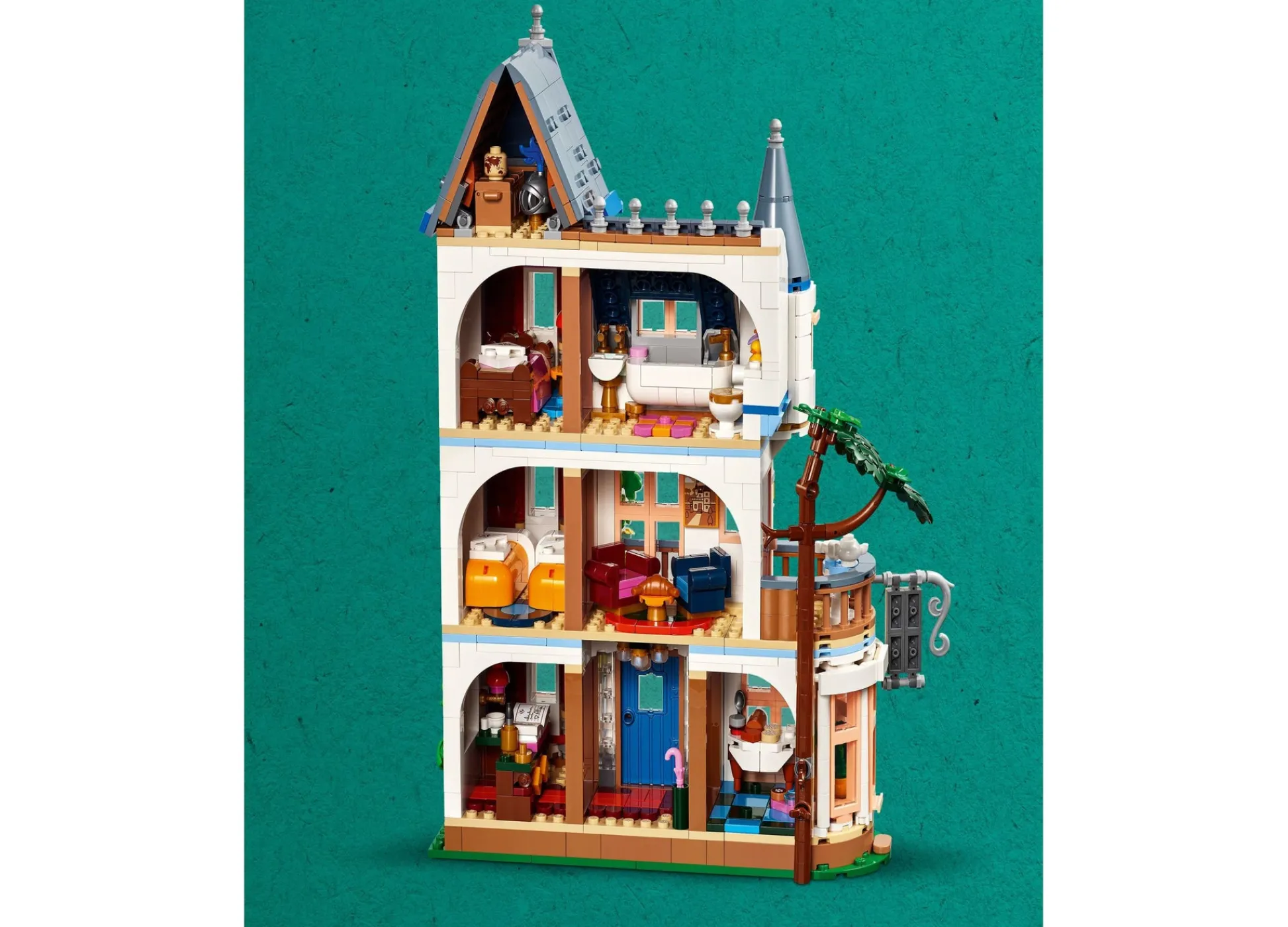 Macy's - Supplier LEGO Friends Castle Bed and Breakfast 1311-Piece Playset - Mini Dolls Included* Lego Friends|Lego Shop