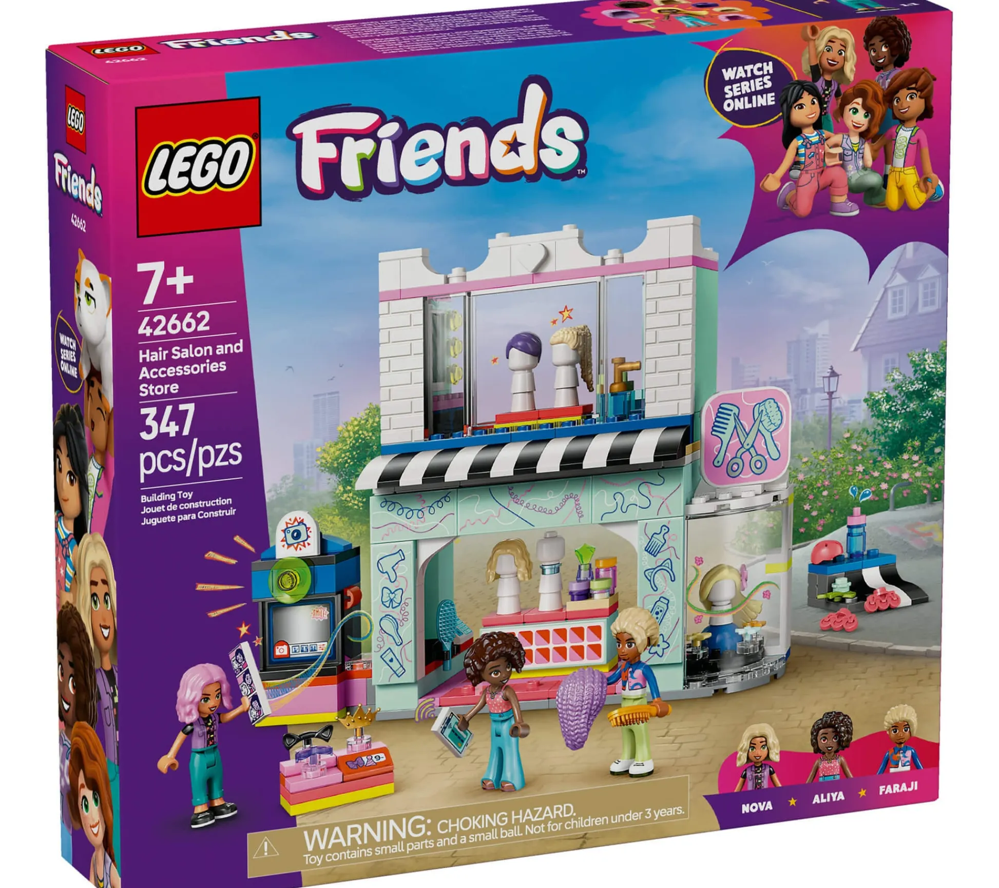 ToyHouse LEGO Friends 347-Piece Hair Salon Creative Building Set for Kids* Lego Friends|Lego Shop