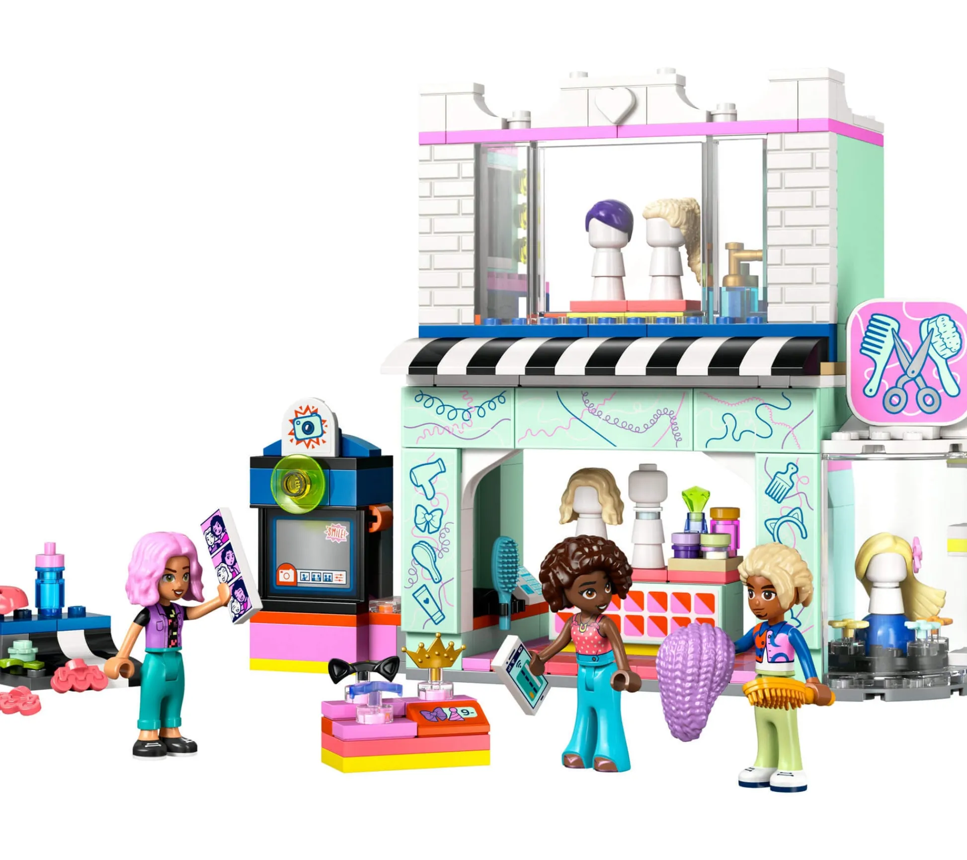 ToyHouse LEGO Friends 347-Piece Hair Salon Creative Building Set for Kids* Lego Friends|Lego Shop
