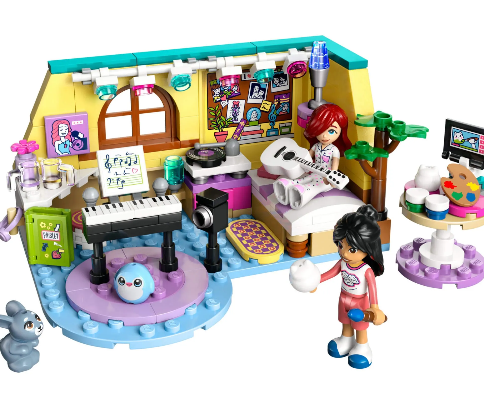 ToyHouse LEGO Friends 199-Piece Paisley’s Room Bedroom Playset - Arts & Music Theme* Lego Friends|Lego Shop