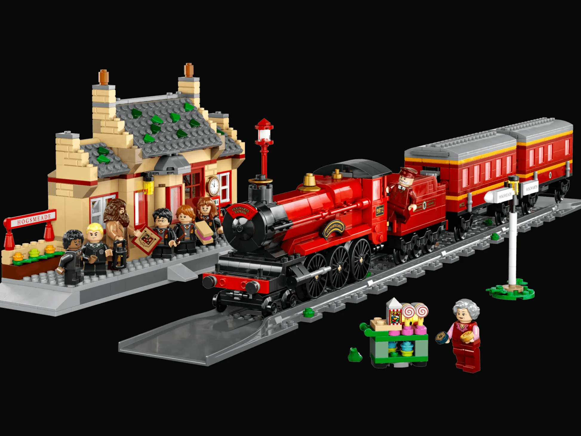 ToyHouse LEGO Harry Potter Hogwarts Express & Hogsmeade Station Building Set 1074 Pieces* Lego Harry Potter|Lego Shop